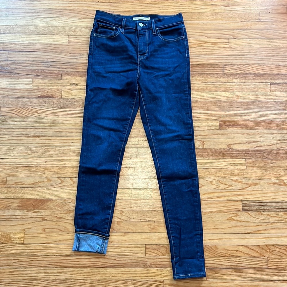 Rockabilly Pinup Levi’s 720 High Rise Skinny Jeans